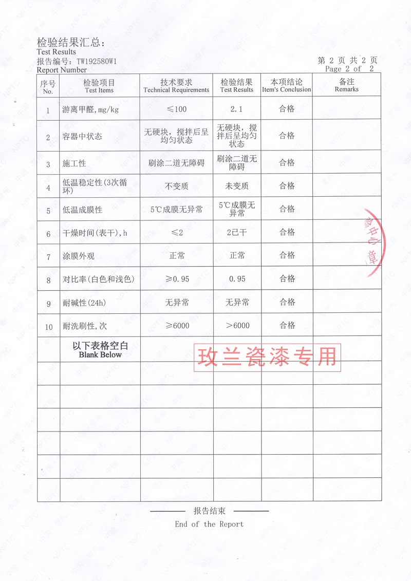 检测报告